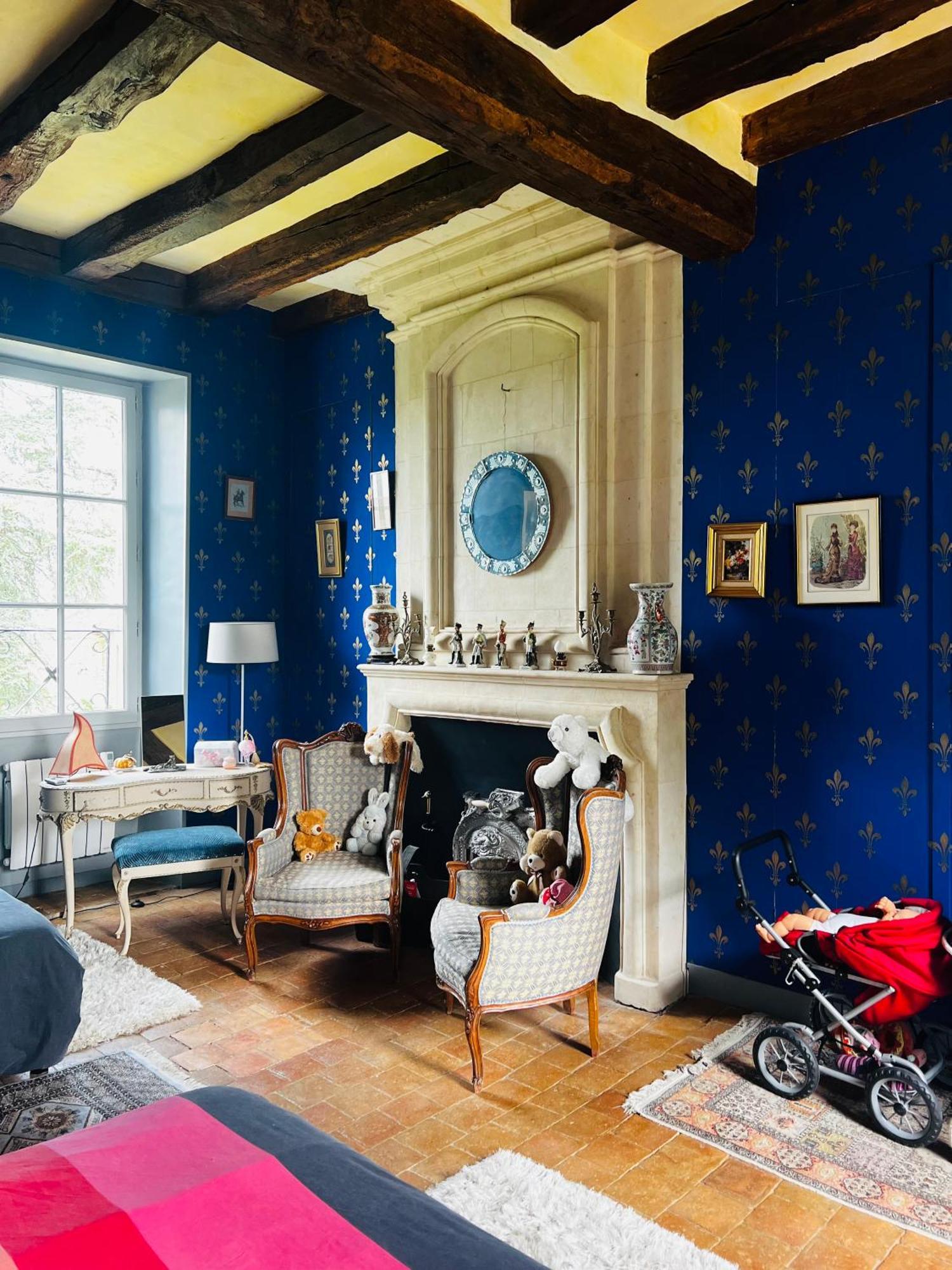 Chateau De La Thibaudiere Bois Savary - Chambre Familiale Du Roi Allonnes  ภายนอก รูปภาพ