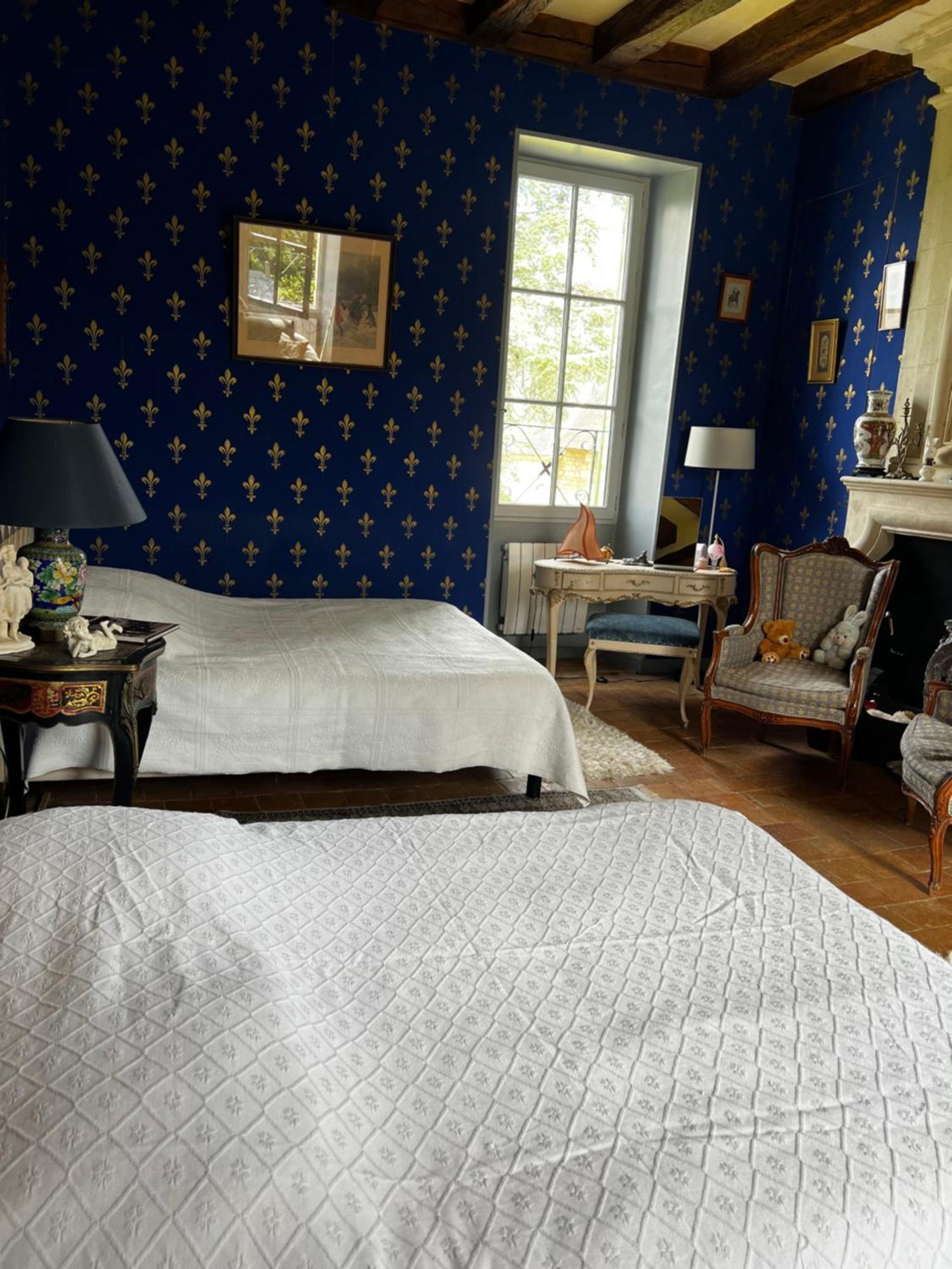 Chateau De La Thibaudiere Bois Savary - Chambre Familiale Du Roi Allonnes  ภายนอก รูปภาพ